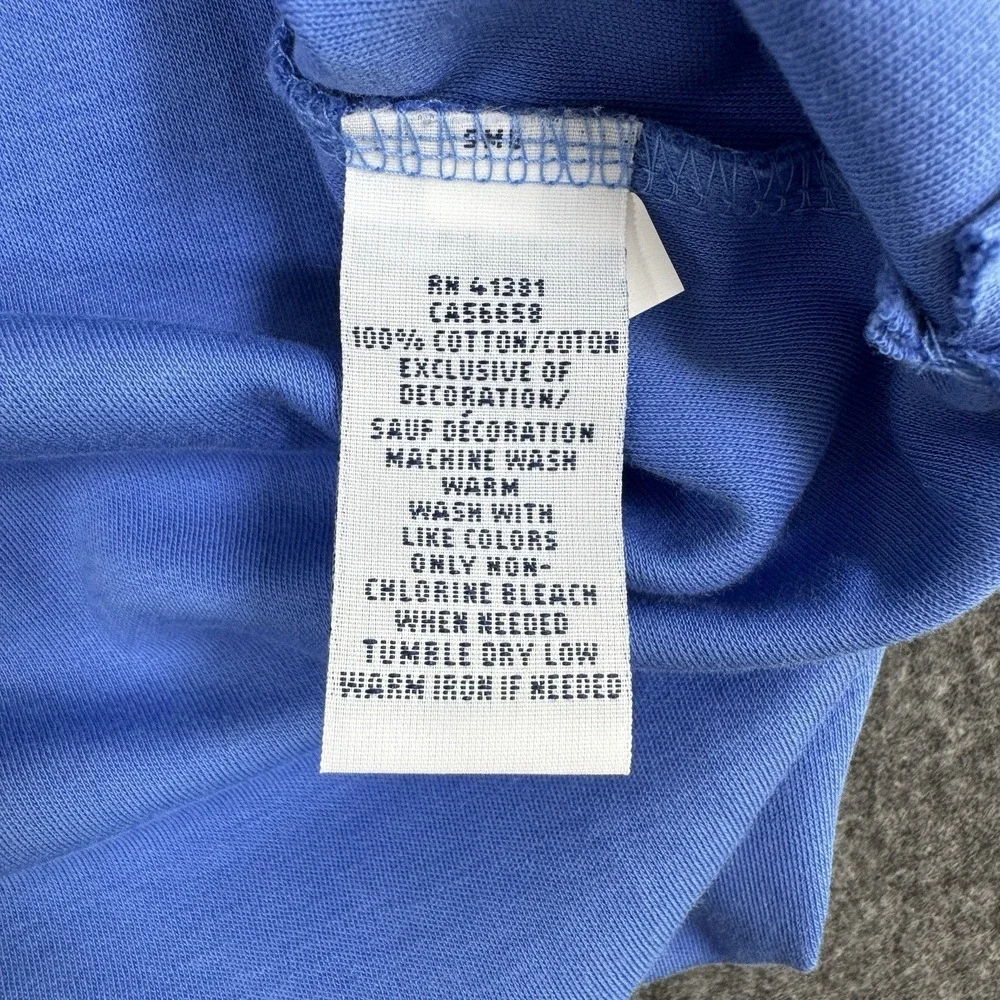Polo Ralph Lauren Men's S Blue Polo Shirt Short Sleeve Pony 100% Cotton